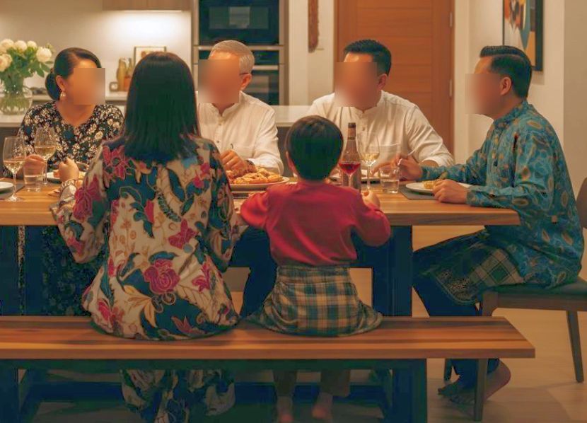 Ramai yang mengimpikan keluarga bahagia. -Gambar hiasan AI